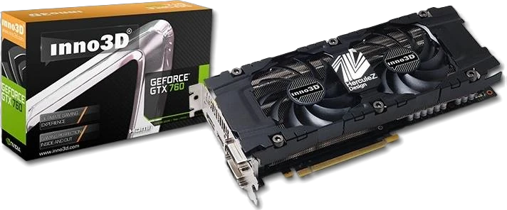 Inno3D GTX 760 2Gb HerculeZ (N760-3SDN-E5DSX) Відеокарти image 1