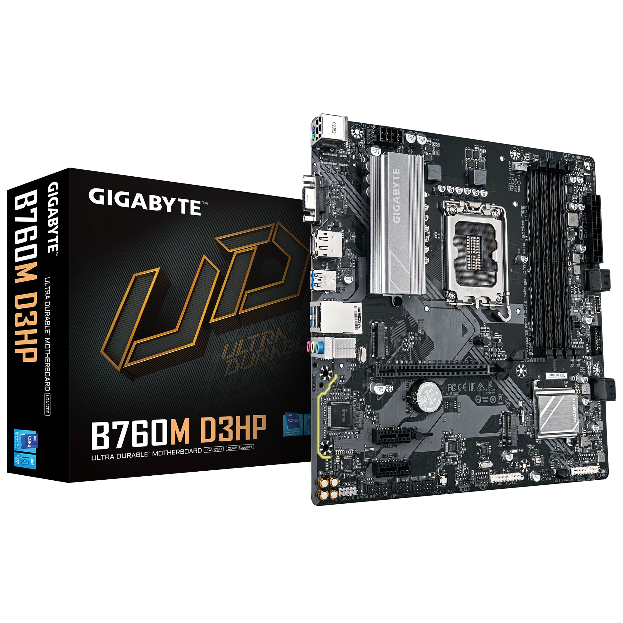 GIGABYTE B760M D3HP Материнські плати image 1