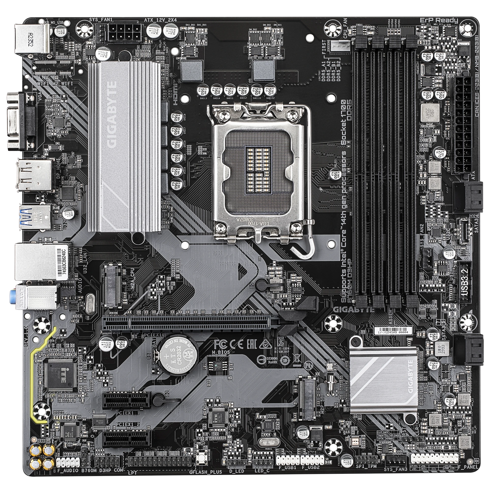 GIGABYTE B760M D3HP Материнські плати image 4