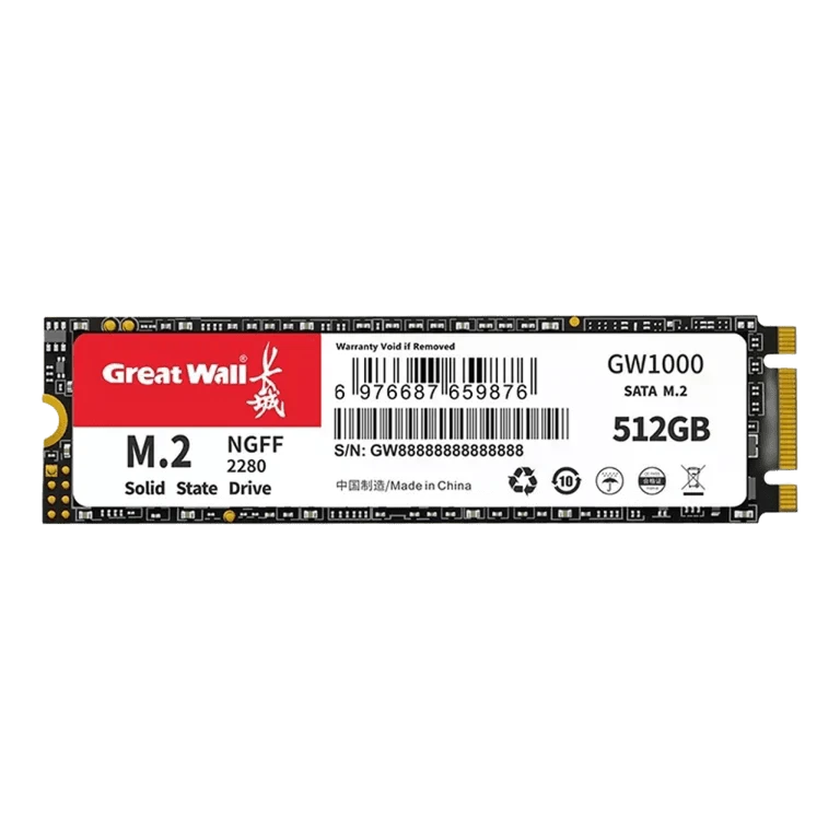 M.2 NVMe 512GB Grat Wall (GW1000) Накопичувачі image 1
