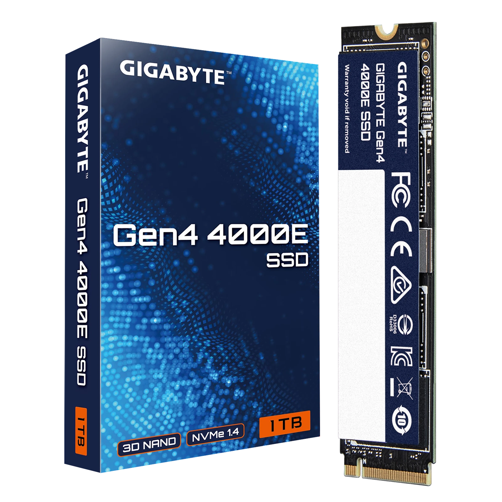M.2 NVMe 1Tb Gigabyte Gen4 4000E (G440E1TB) Накопичувачі image 1