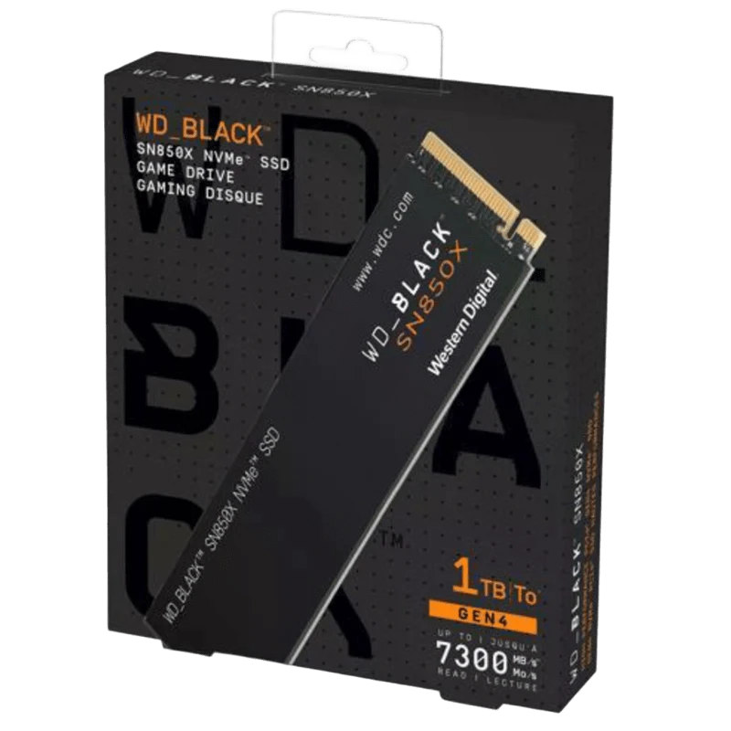 M.2 NVMe 1Tb WD Black SN850X (WDS100T2XHE) Накопичувачі image 1