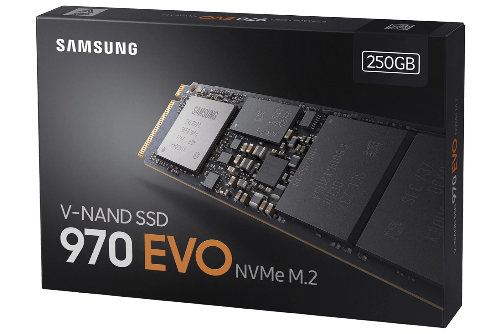 M.2 NVMe 250GB Samsung 970 EVO  (MZ-V7E250) Накопичувачі image 1