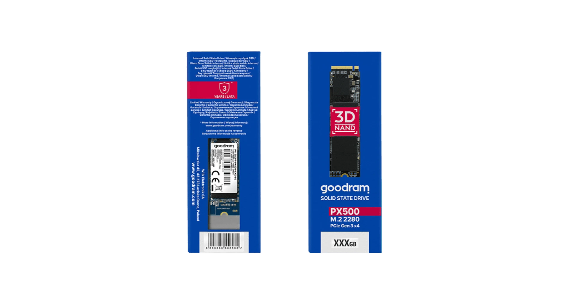 M.2 NVMe 256Gb Goodram PX500 (SSDPR-PX500-256-80-G2) Накопичувачі image 2