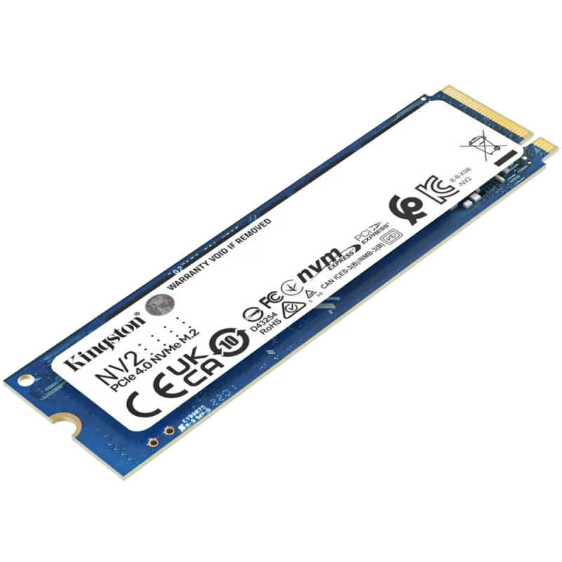 M.2 NVMe 500Gb Kingston NV2 (SNV2S/500G) Накопичувачі image 1