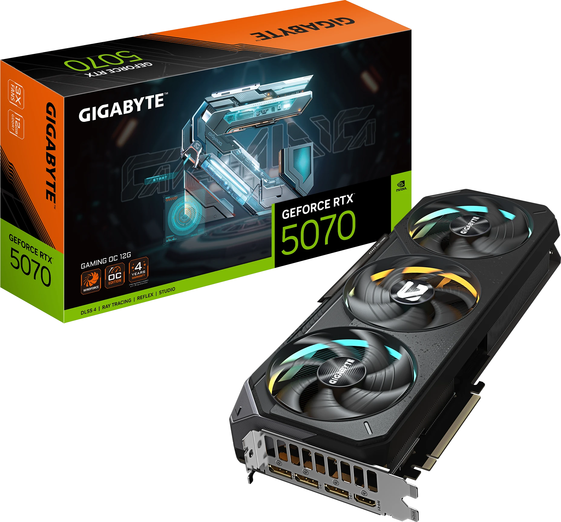 Gigabyte RTX 5060 Ti 16G GAMING OC (GV-N506TGAMING OC-16GD) Відеокарти image 1