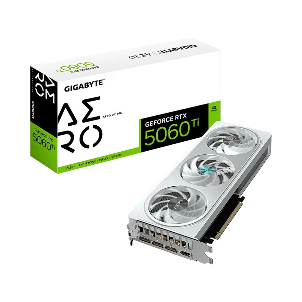 Gigabyte RTX 5060 Ti AERO OC 16G  (GV-N506TAERO OC-16GD) Відеокарти image 1