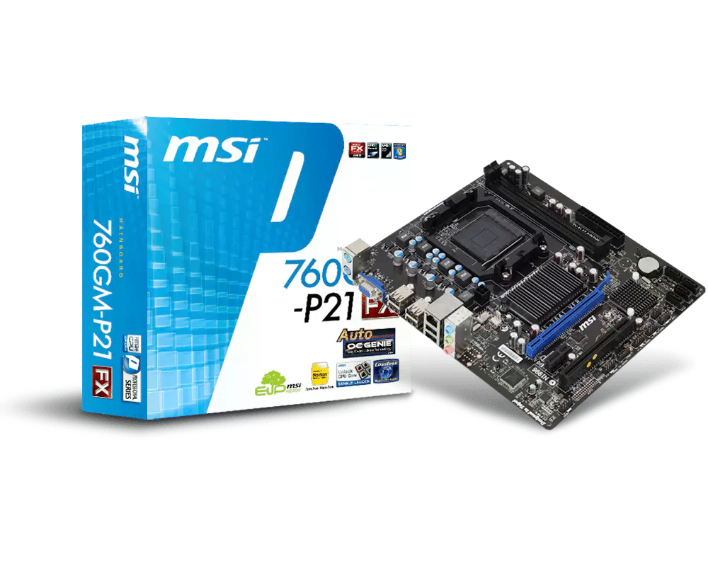 MSI 760GM-P21 (FX) Материнські плати image 1