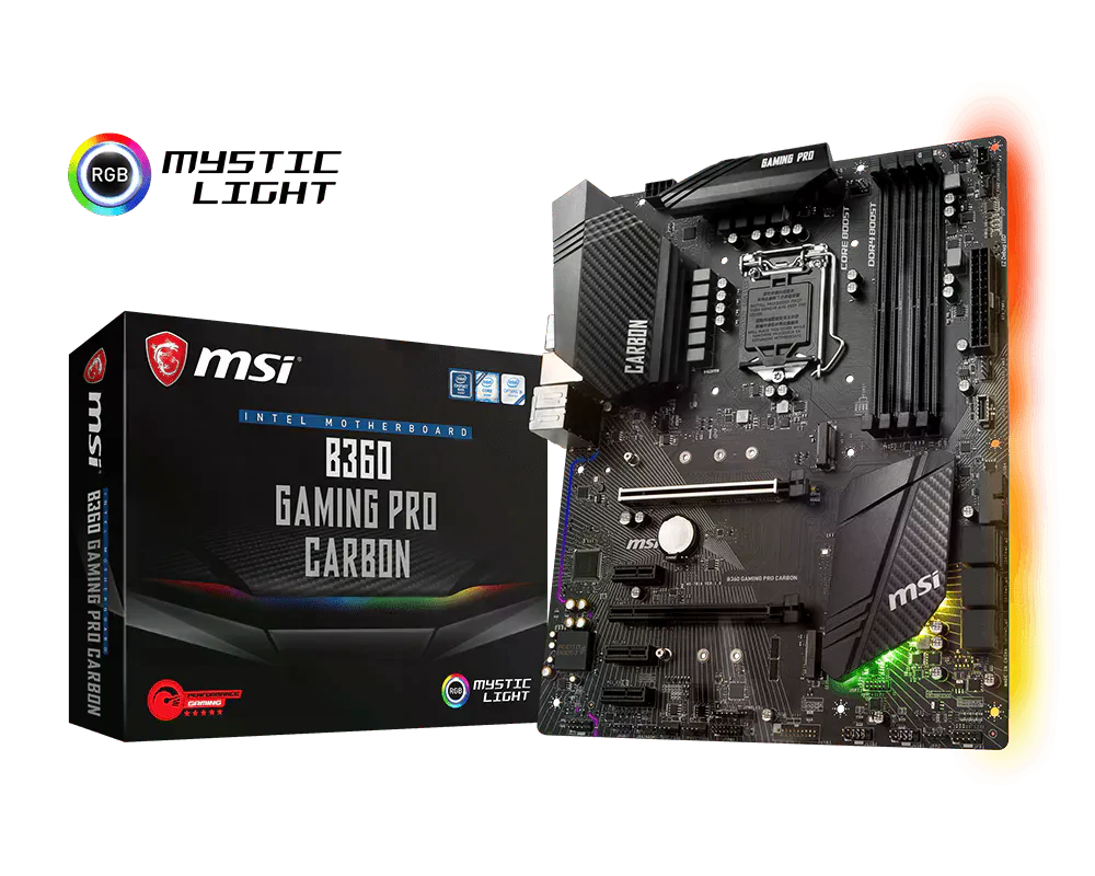 MSI B360 GAMING PRO CARBON image №3