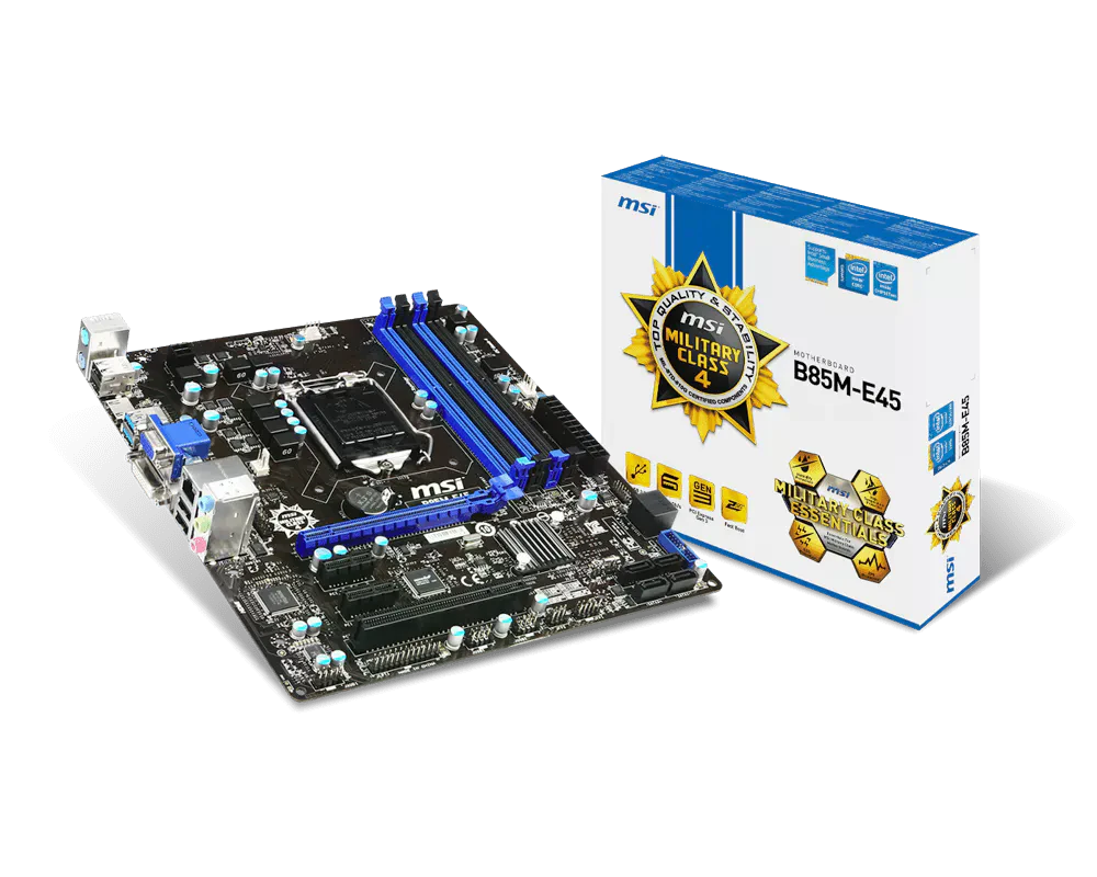 MSI B85M-E45 Материнські плати image 1