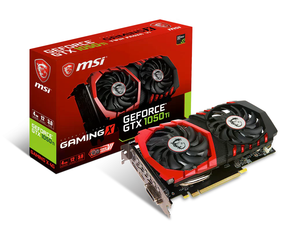 MSI GTX 1050 Ti Gaming X 4GB (GTX 1050 TI GAMING X 4G) Відеокарти image 6