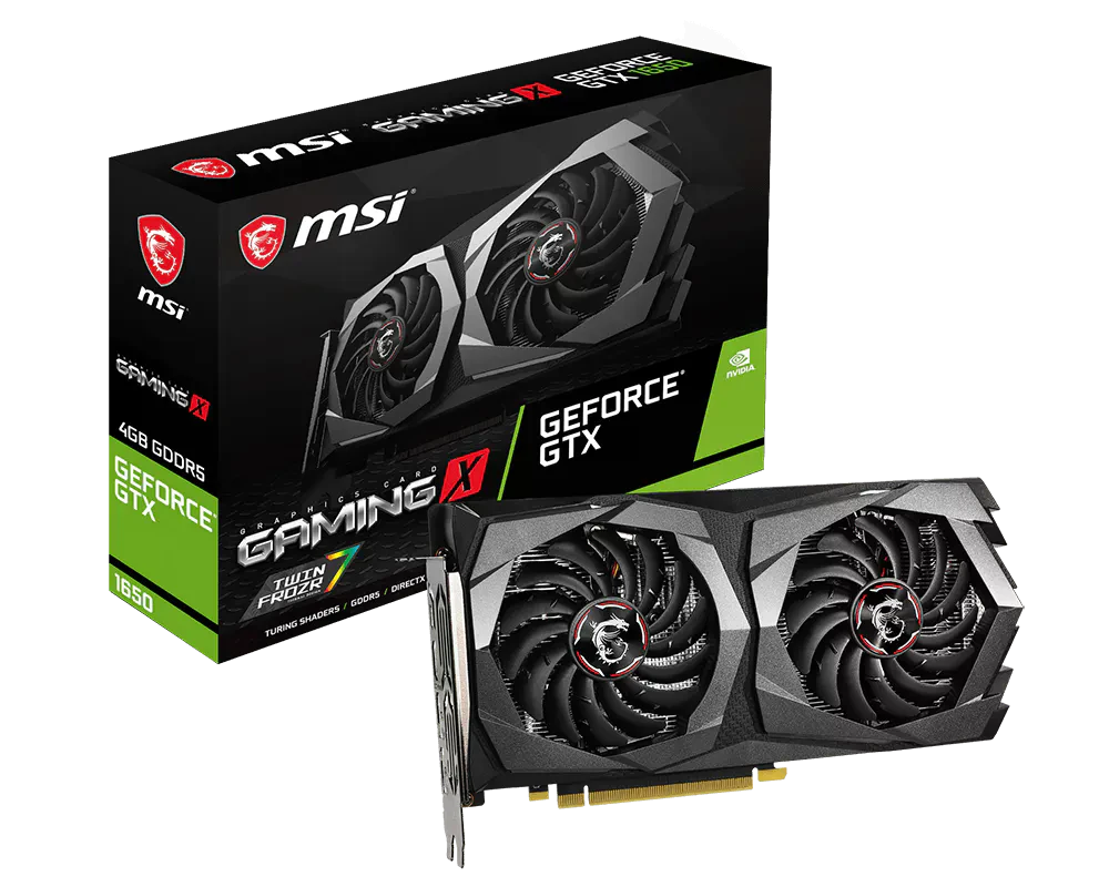 MSI GTX 1650 4Gb Gaming X (GeForce GTX 1650 GAMING X 4G) Відеокарти image 1