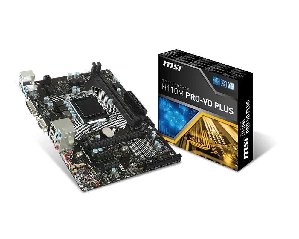 MSI H110M PRO-VD PLUS Материнські плати image 1