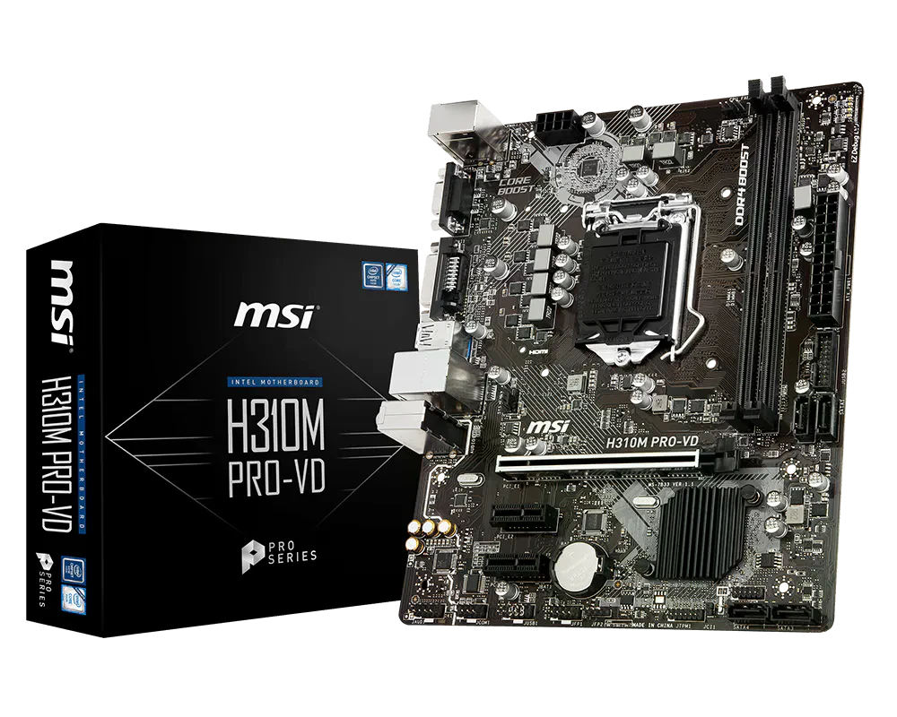 MSI H310M PRO-VD Материнські плати image 1