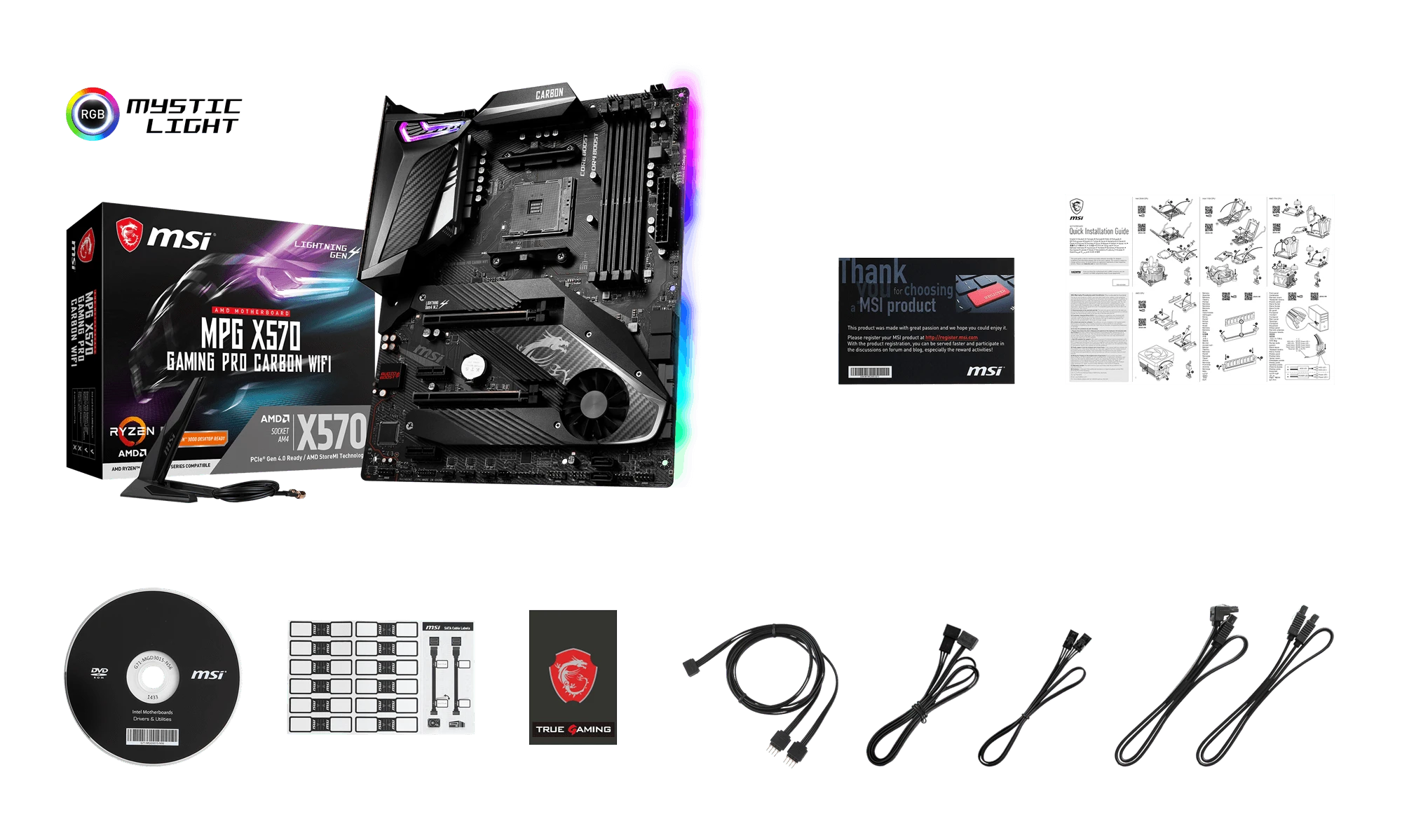 MSI MPG X570 Gaming PRO Carbon WIFI Материнські плати image 3