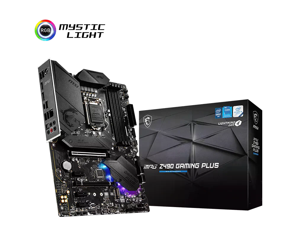 MSI MPG Z490 Gaming PLUS Материнські плати image 1