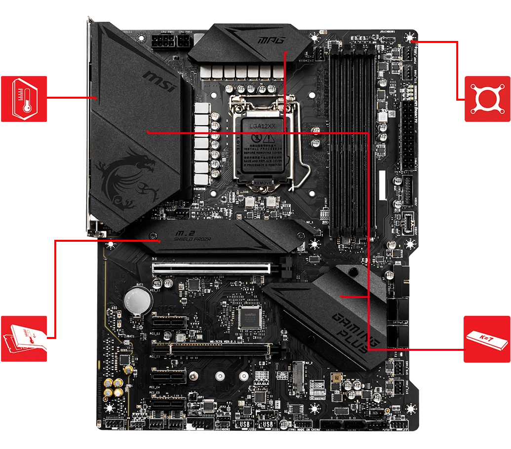 MSI MPG Z490 Gaming PLUS Материнські плати image 4