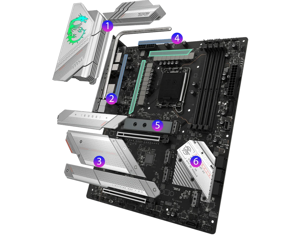 MSI MPG Z790 EDGE WIFI DDR4 Материнські плати image 2