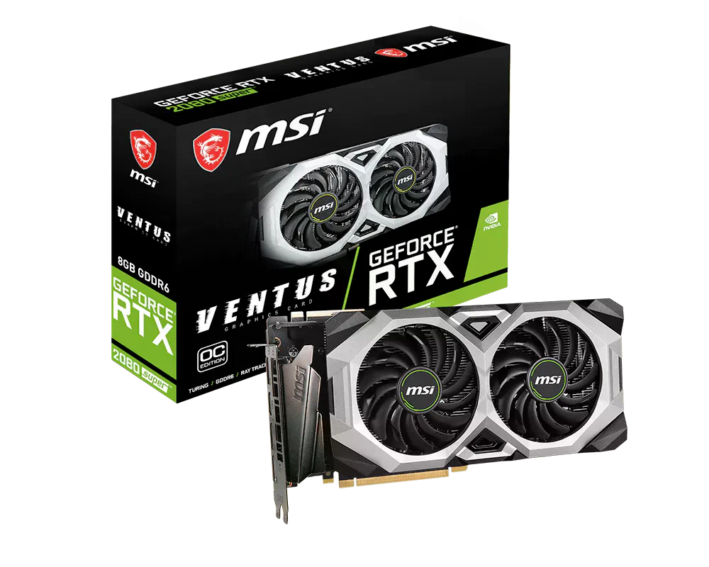 MSI RTX 2080 Super Ventus XS 8Gb Відеокарти image 1