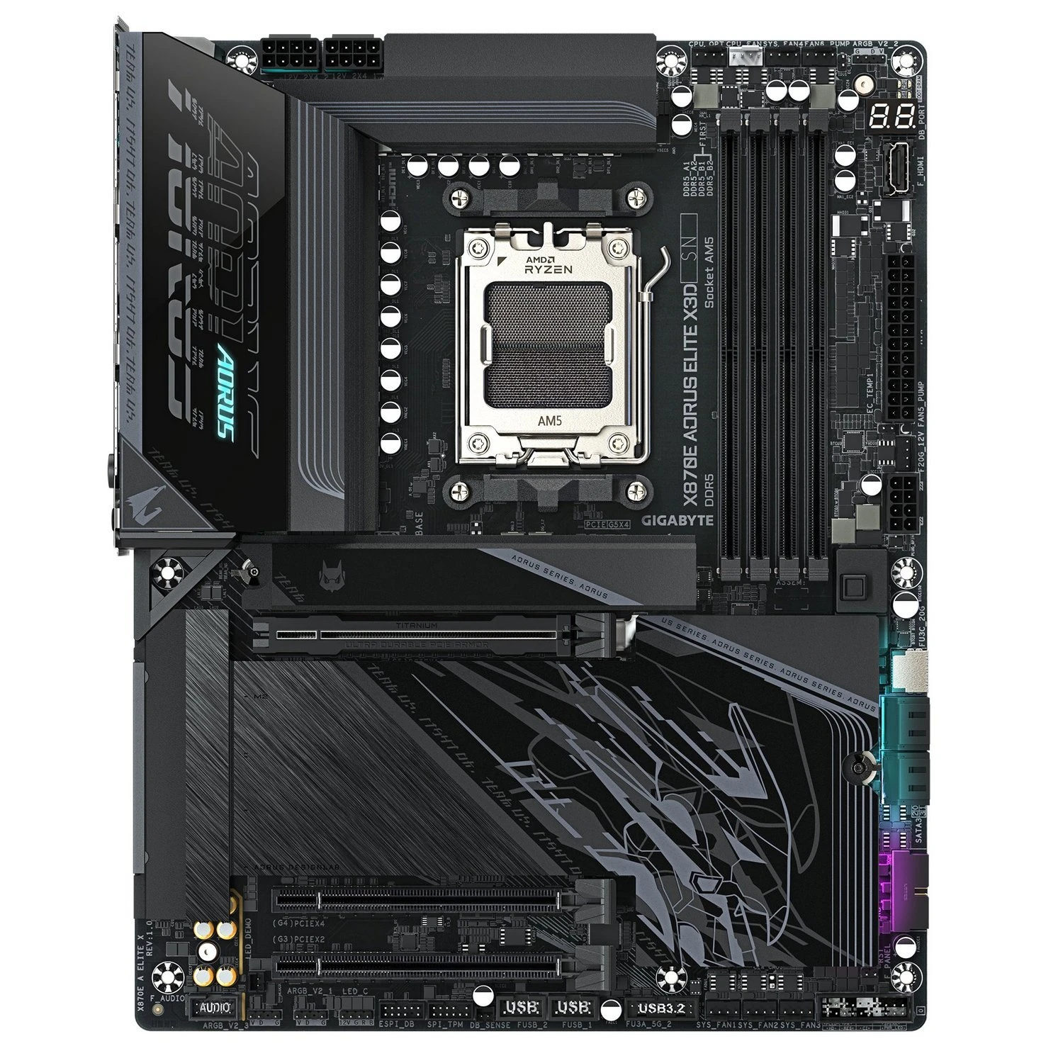 GIGABYTE X870E AORUS ELITE X3D Материнські плати image 4