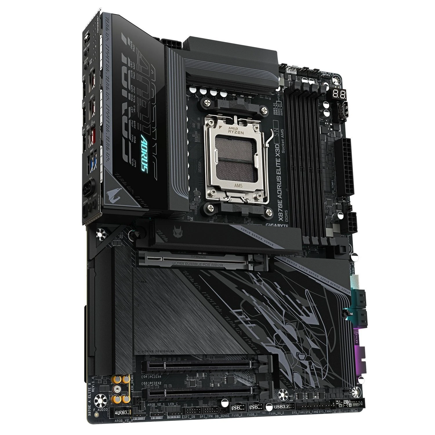 GIGABYTE X870E AORUS ELITE X3D Материнські плати image 3