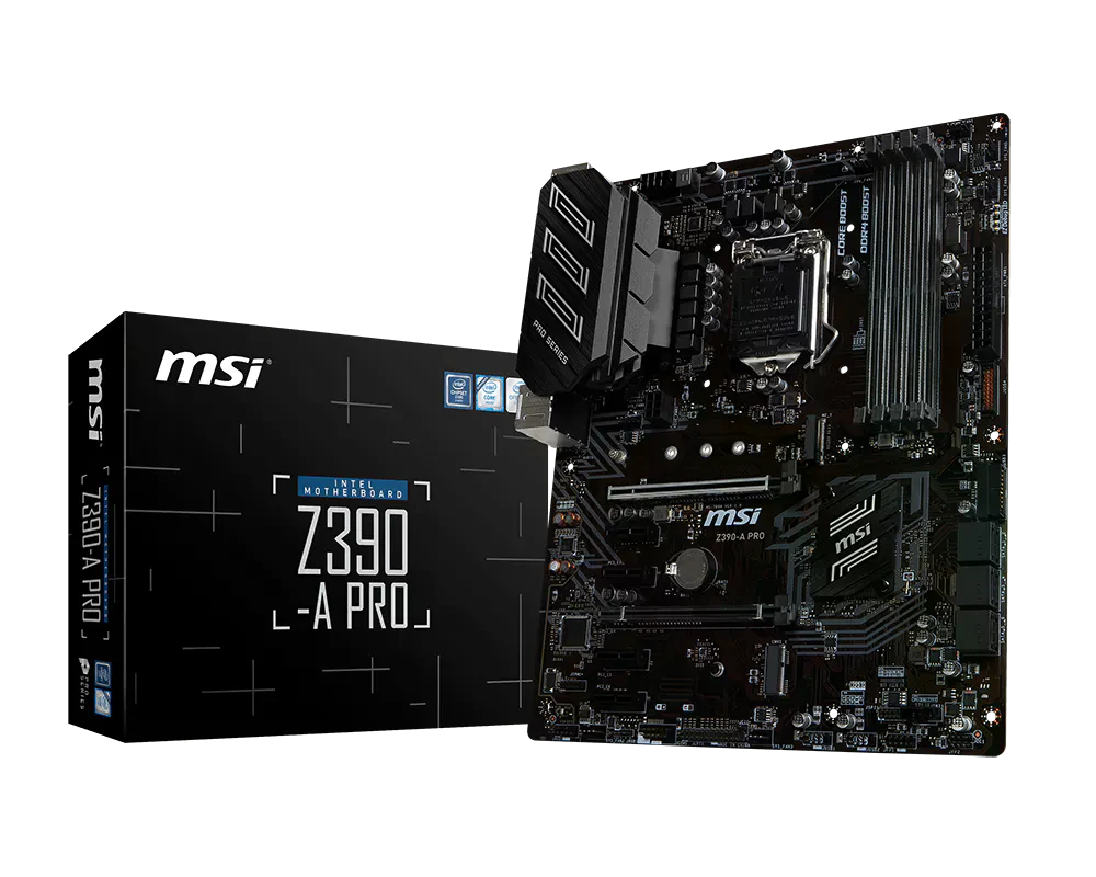 MSI Z390 A-PRO Материнські плати image 1