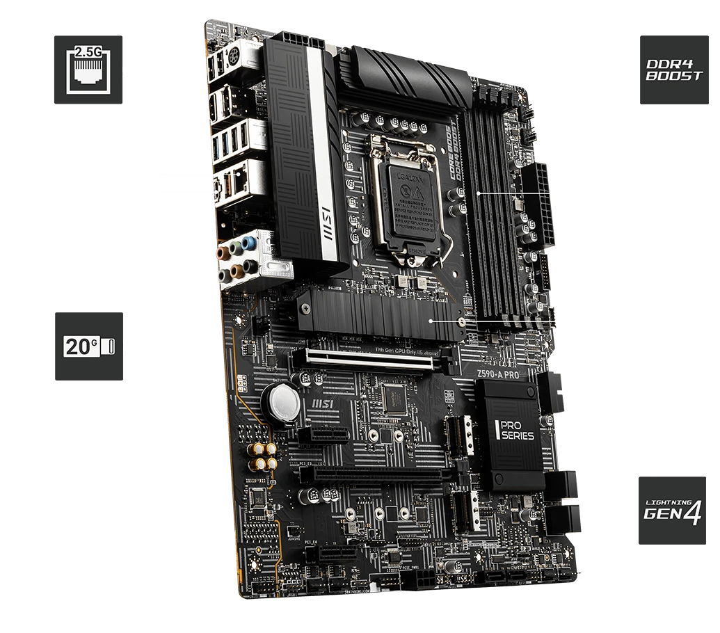 MSI Z590-A PRO Материнські плати image 5