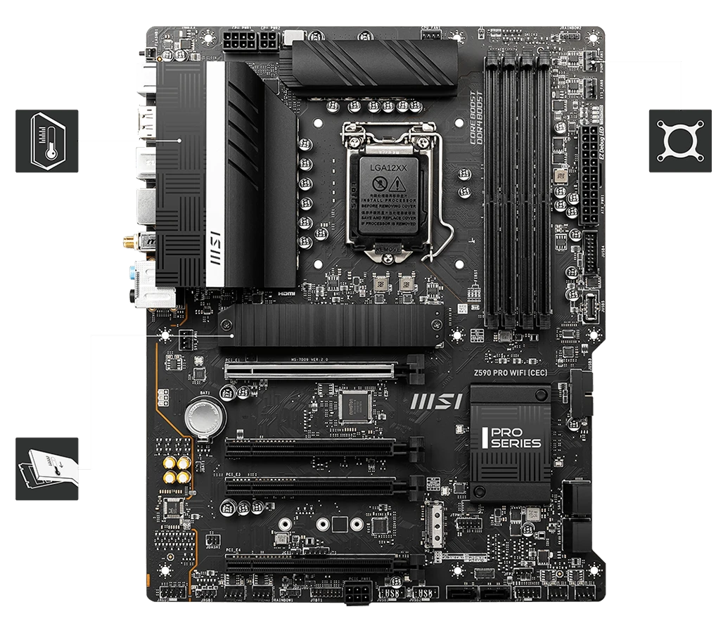 MSI Z590-A PRO Материнські плати image 4