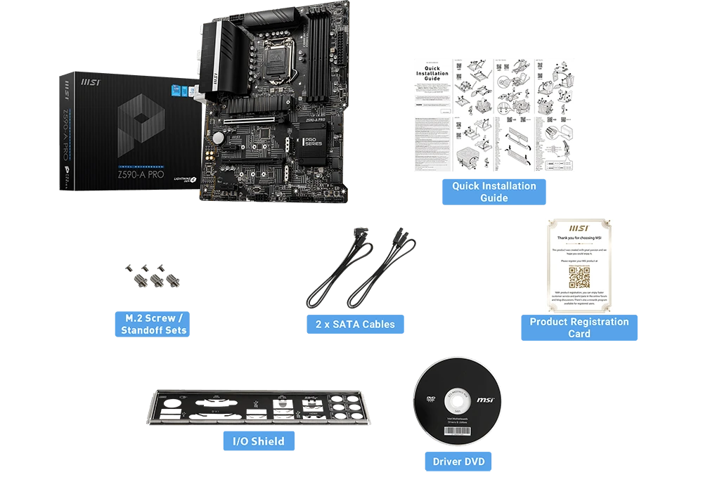 MSI Z590-A PRO Материнські плати image 3