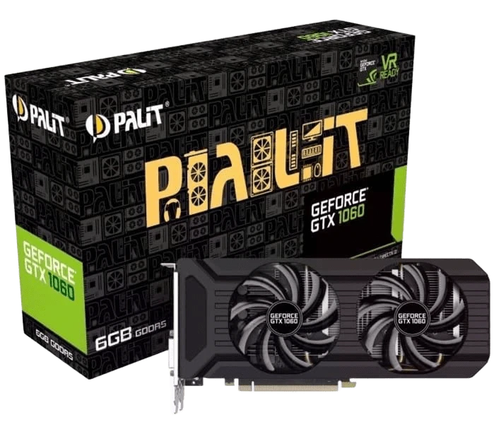 Palit GTX 1060 6Gb Dual (NE51060015J9-1061D) Відеокарти image 1