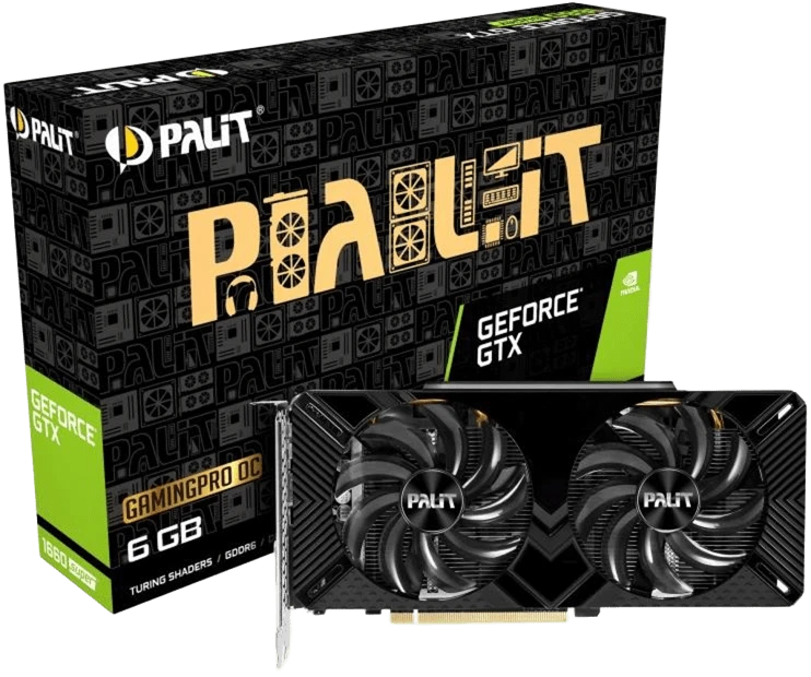Palit GTX 1660 Super 6Gb GP OC (NE6166SS18J9-1160A-1) Відеокарти image 1