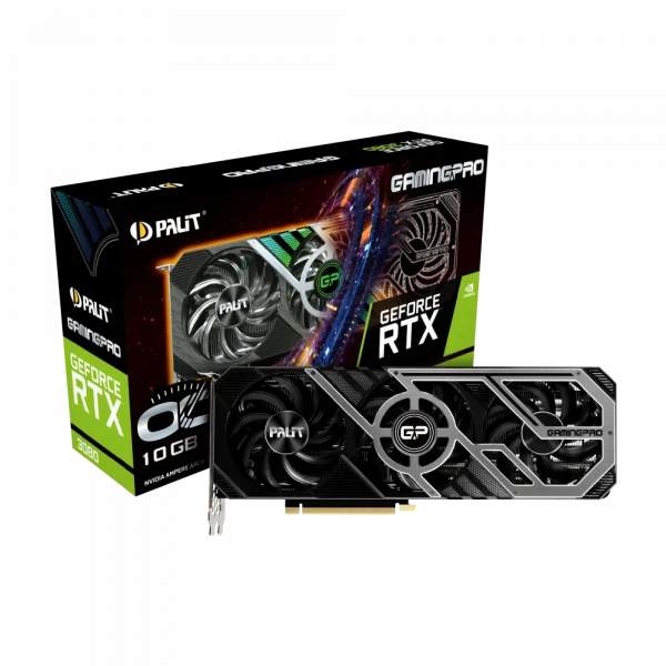 Palit RTX 3080 10Gb GamingPro (NED3080019IA-132AA) Відеокарти image 1
