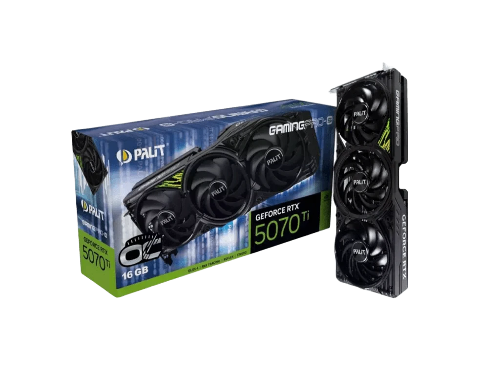 Palit RTX 5070 Ti 16Gb GamingPro (NE7507T019T2-GB2031A) Відеокарти image 1