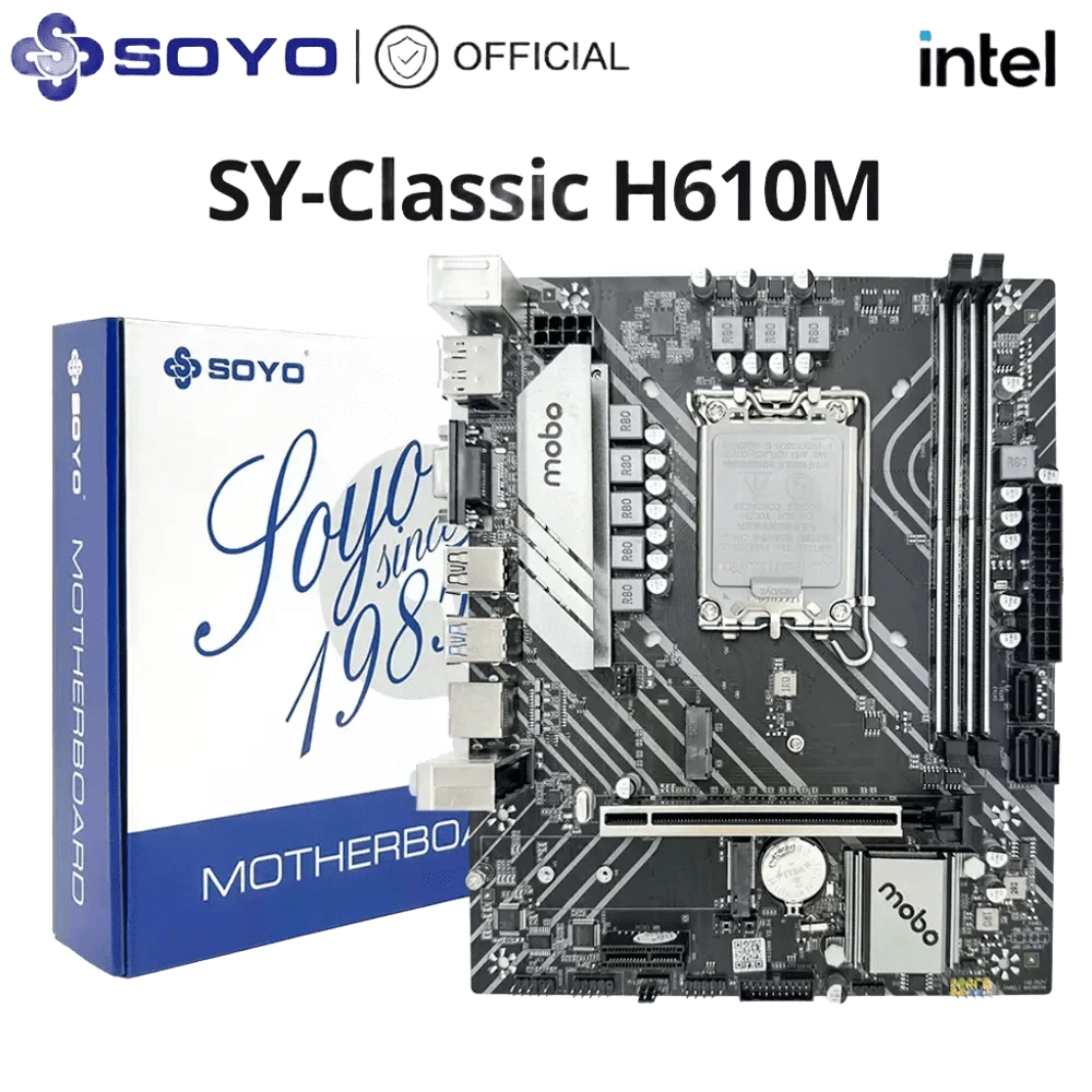 SOYO Classic H610M-F (SY-H610M-F) Материнські плати image 1