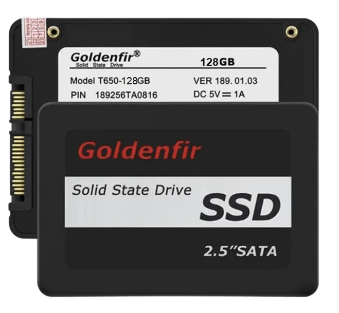 SSD 2.5 128GB Goldenfir T650 Накопичувачі image 1
