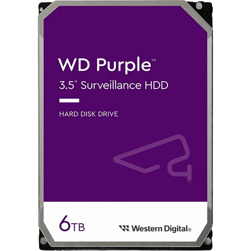 HDD 3.5 6Tb WD Purple (WD64PURZ) Накопичувачі image 3
