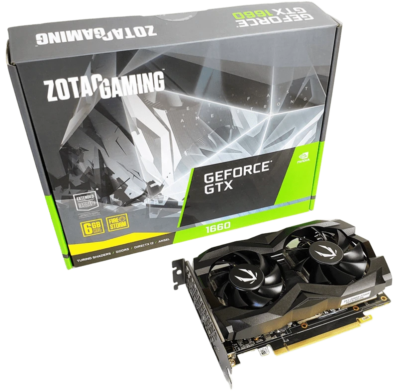 Zotac GTX 1660 6Gb GAMING TWIN (ZT-T1660K-10M) Відеокарти image 2