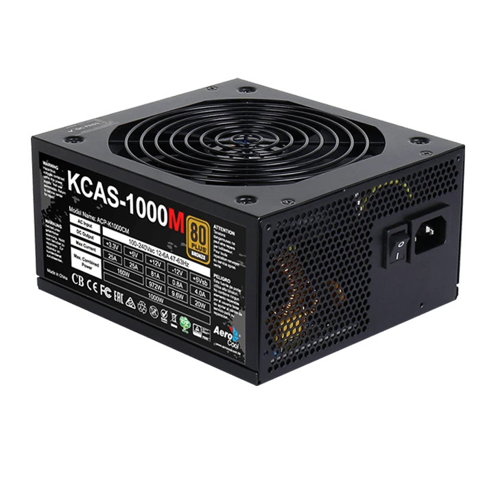 Блок живлення Aerocool 1000W (KCAS-1000M) Блоки живлення image 2