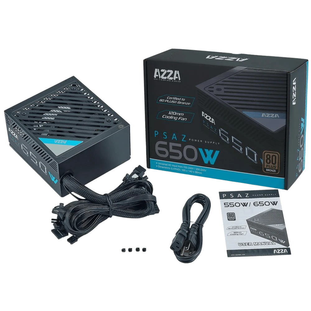 Блок живлення AZZA PSAZ-650B (ATX3.1) Блоки живлення image 2
