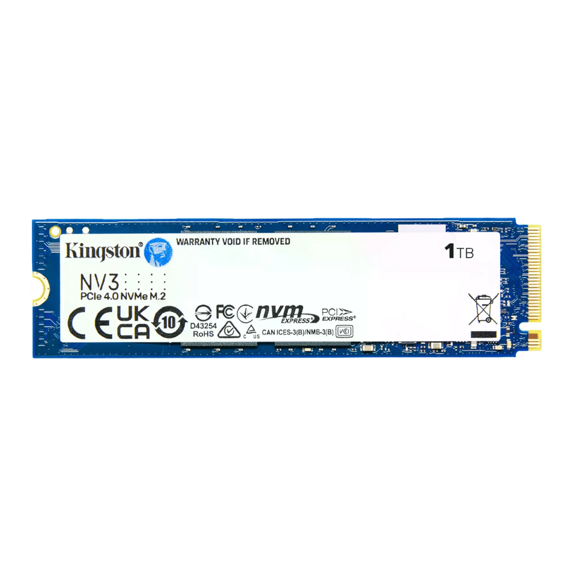 M.2 NVMe 1TB Kingston NV3 (SNV3S/1000G) Накопичувачі image 2