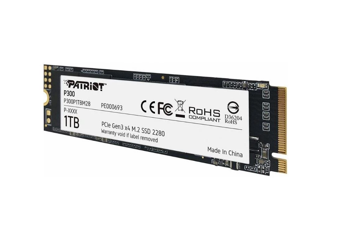 M.2 NVMe 1TB Patriot P300  (P300P1TBM28) Накопичувачі image 2