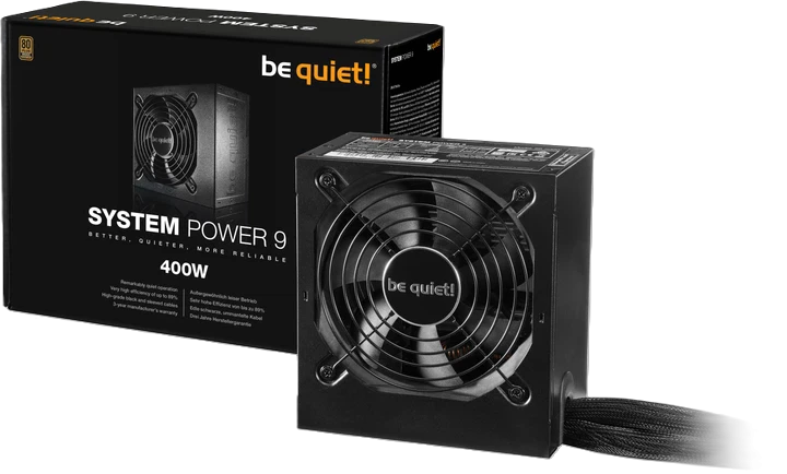 Блок живлення be quiet! System Power 9 400W (BN245) Блоки живлення image 1
