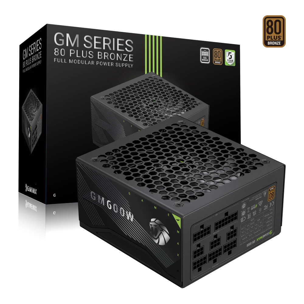 Блок живлення GameMax GM-600B Блоки живлення image 1
