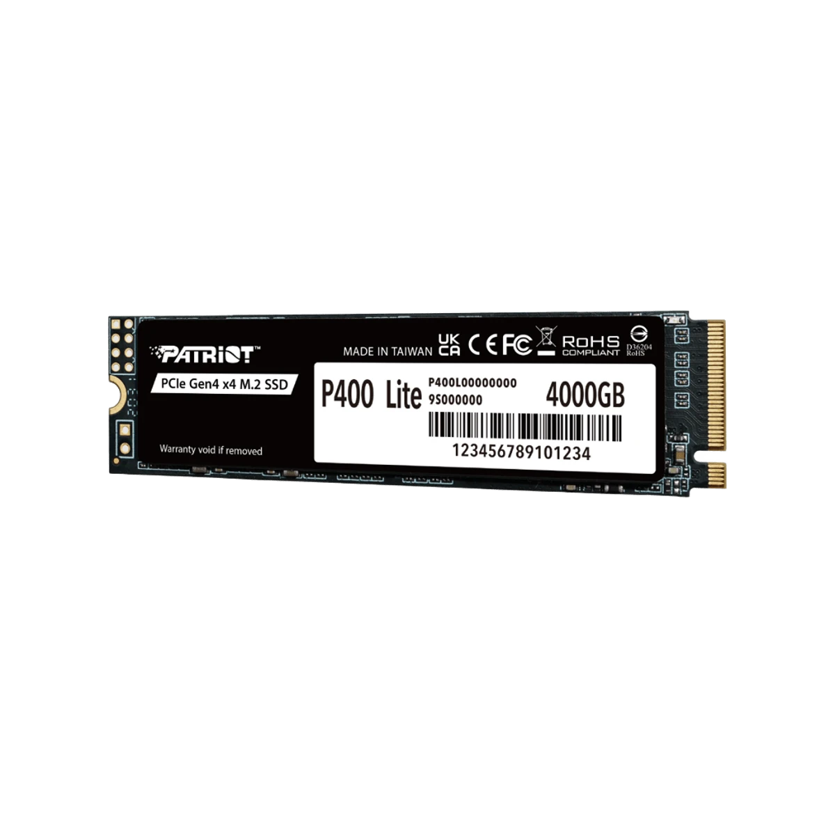 M.2 NVMe 2Tb Patriot P400 Lite (P400LP2KGM28H) Накопичувачі image 2