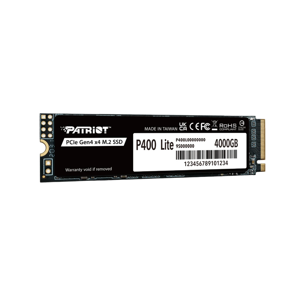 M.2 NVMe 2Tb Patriot P400 Lite (P400LP2KGM28H) Накопичувачі image 3