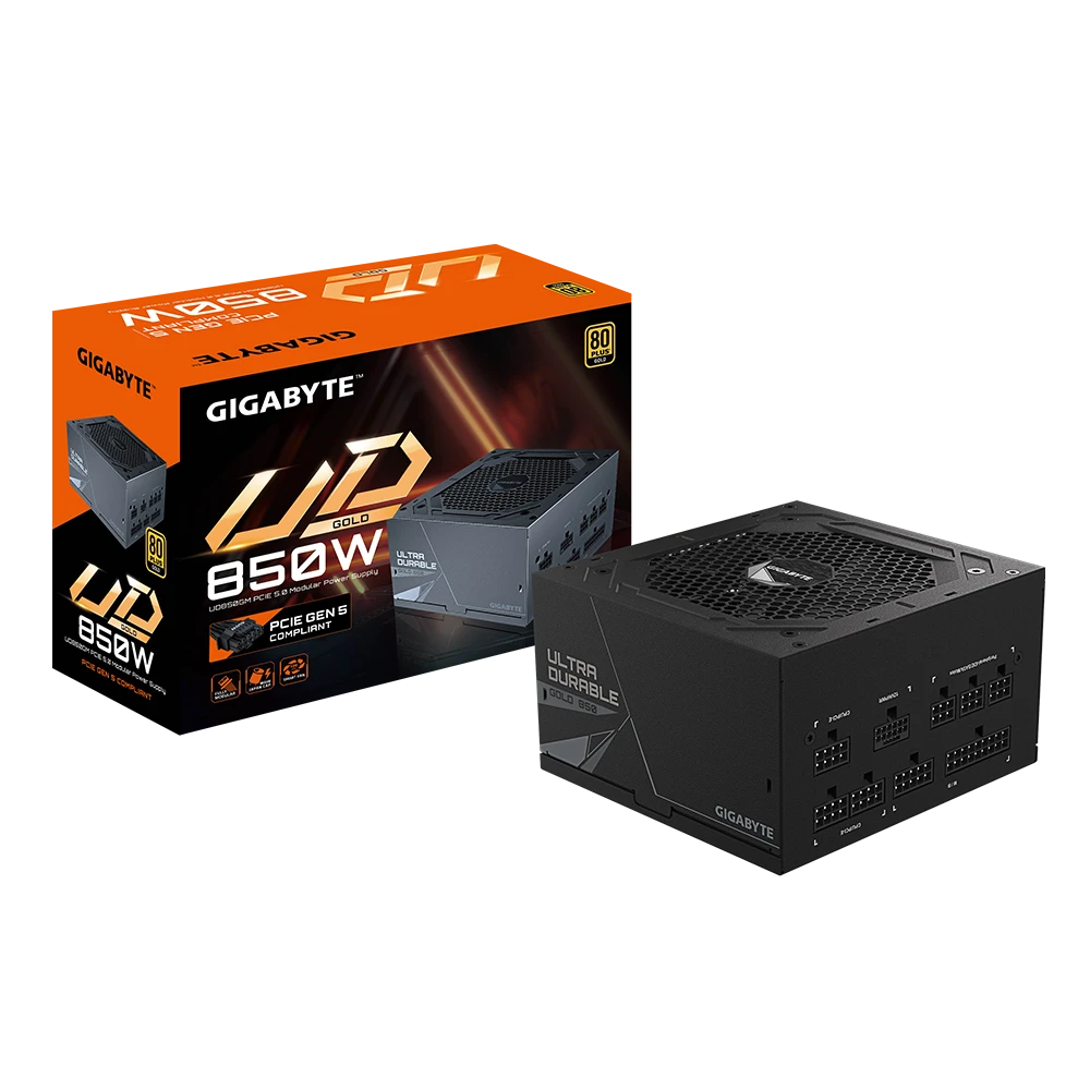 Блок живлення Gigabyte GOLD 850W (GP-UD850GM PG5) Блоки живлення image 1