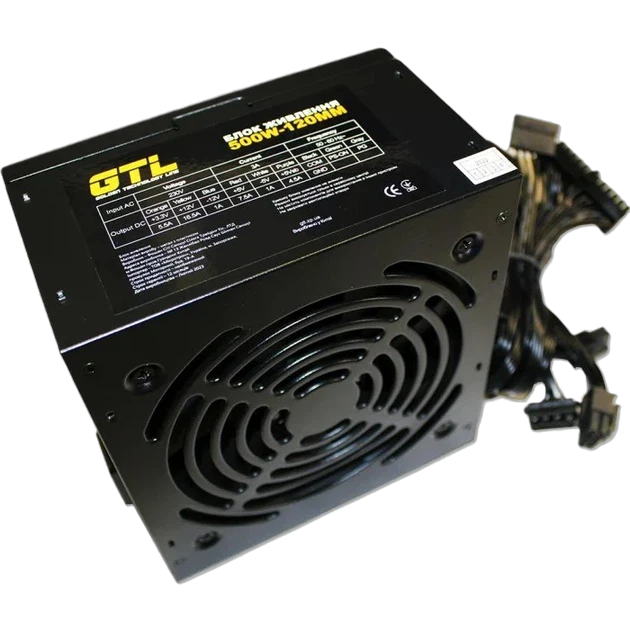 Блок живлення GTL 500W (500W-120MM) Блоки живлення image 1