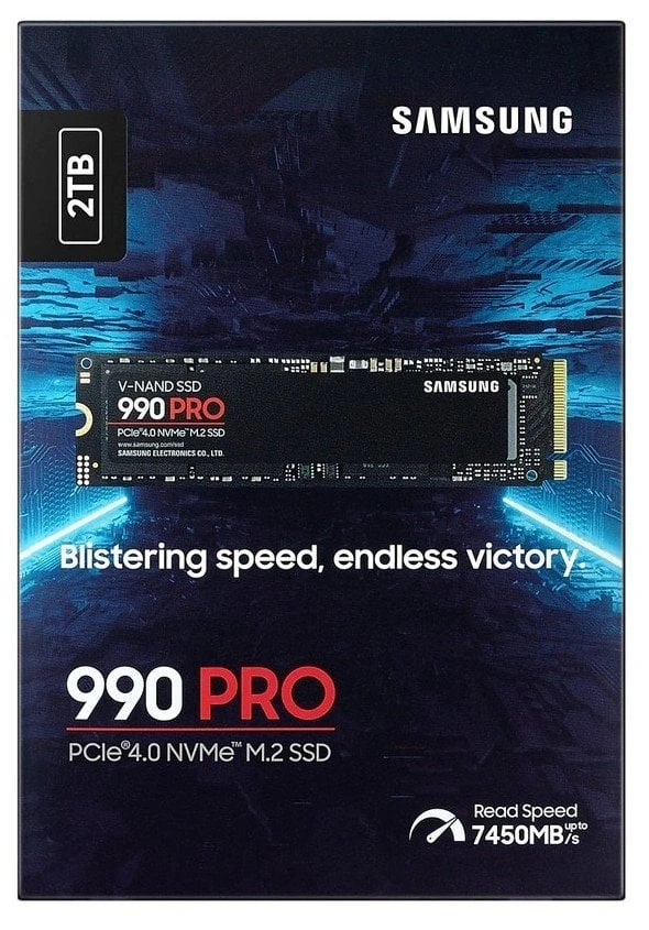 M.2 NVMe 2Tb Samsung 990 PRO (MZ-V9P2T0BW) Накопичувачі image 3