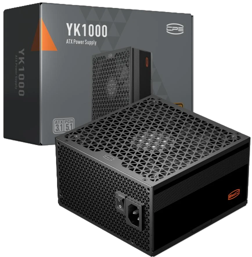 Блок живлення PCCooler YK1000W (P5-YK1000-B1FWBK1) Блоки живлення image 1