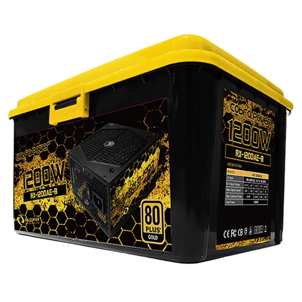 Блок живлення Raidmax Cobra Power 1200W (RX-1200AE-B) Блоки живлення image 1